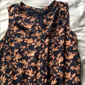 Orange blue romper size 4